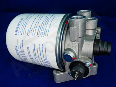 Ventil i filter sa kućištem pneumatskog sistema