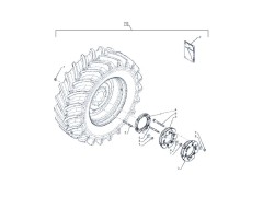 Set zadnjih tegova 1180kg