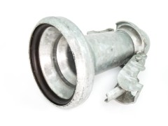 Pocinkovana muška<br>spojnica sa unutrašnjim navojem, prečnik 100x4