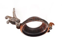 Crna metalna ženska<br>dupla kačaljka, prečnik 120mm (Ferrari)